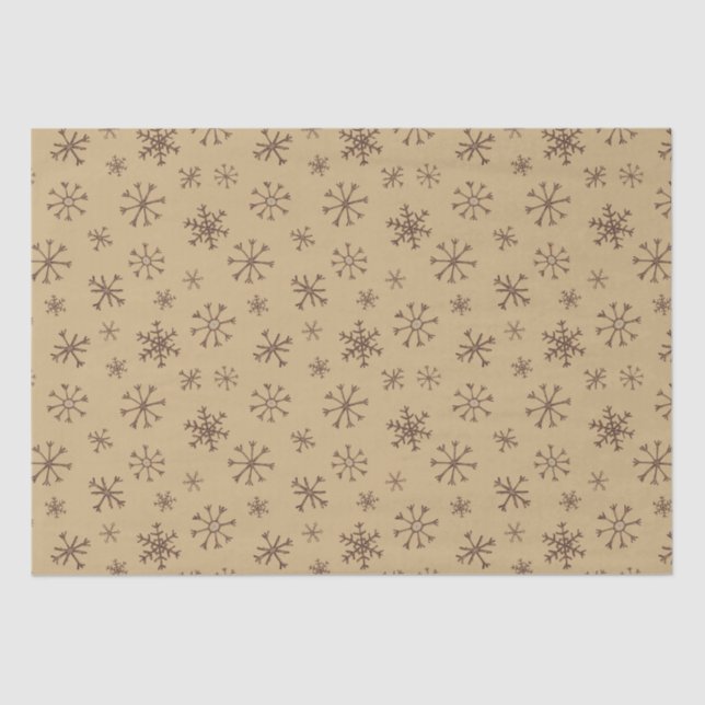 Papel Tecidual Twig Snowflakes (Frente )