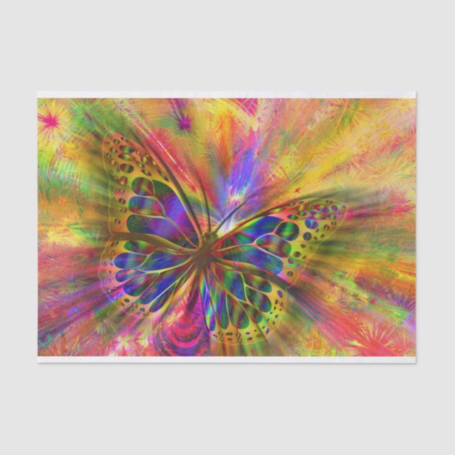 papel tecidular da borboleta (Frente )