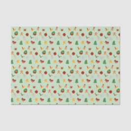 Papel tecidular de biscoito de gengibre