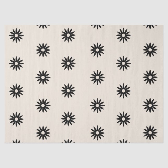 Papel tecidular de margarida (Frente )