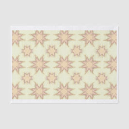 Papel tecidular em forma de estrela