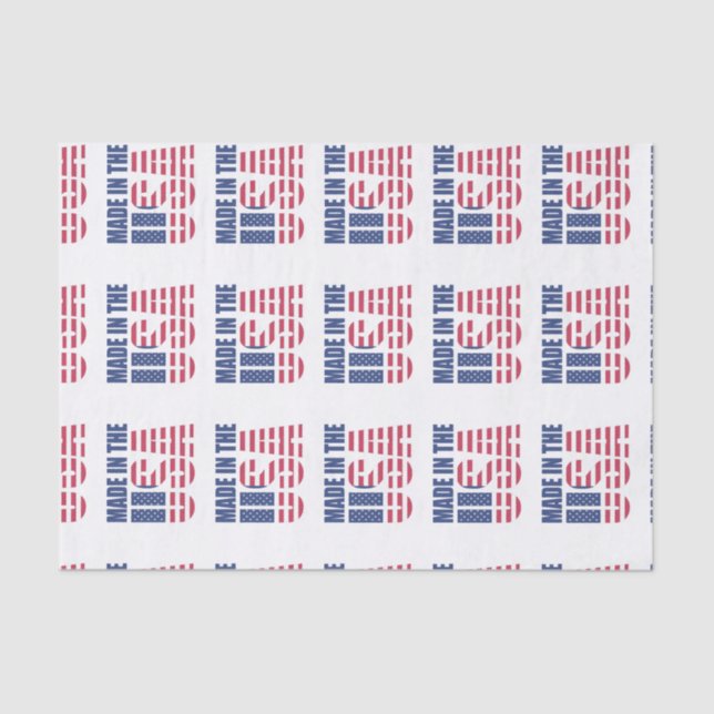 Papel tecidular feito nos EUA (Frente )