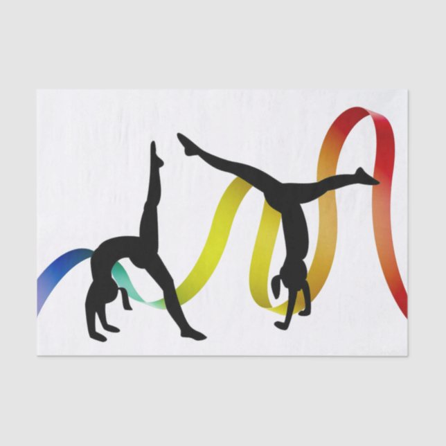 Papel tecidular para ginástica (Frente )