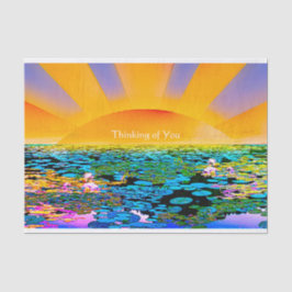 Papel tecidular sobre a tremenda transparência