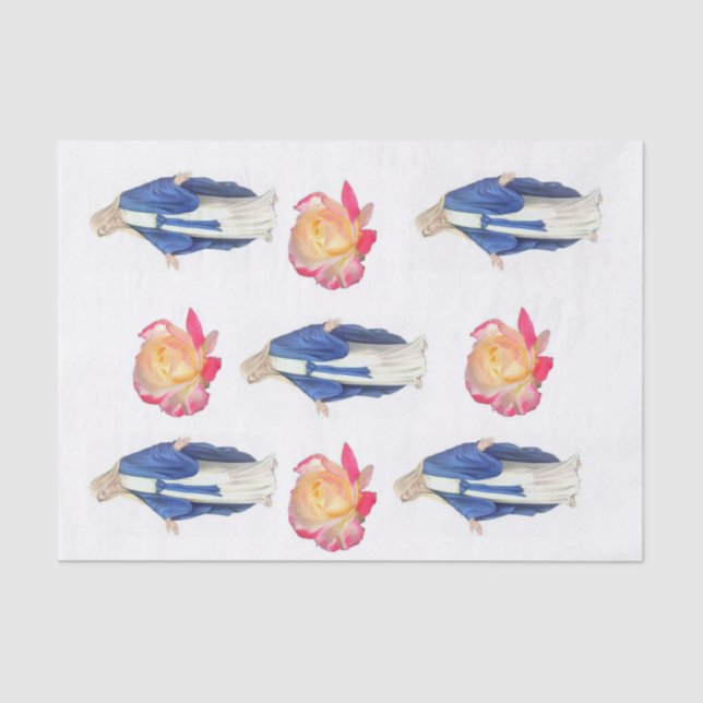 Papel tecidular Virgin Mary (Frente )