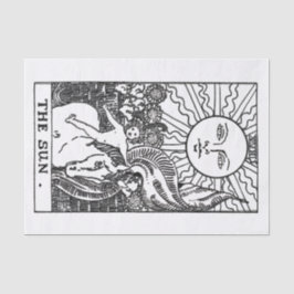 Papel Teclado Sun Tarot Card