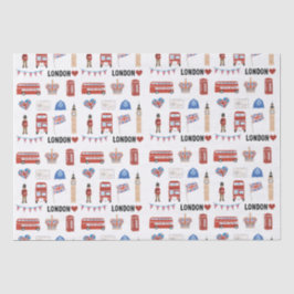 Papel Tema de Londres | London Themed Gift