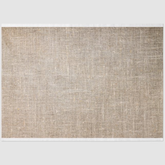 papel têxtil em linho (Frente )