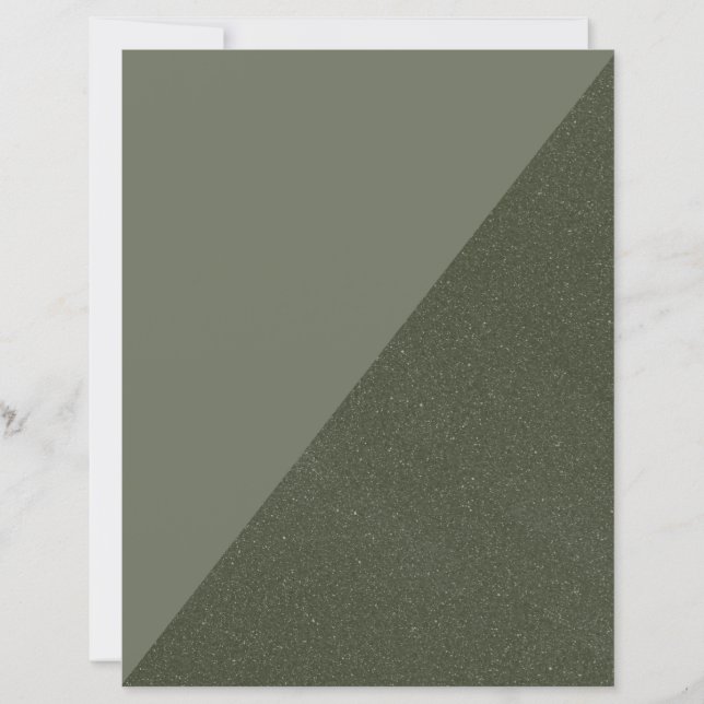 Papel Texturizado Verde Musgo Diagonal (Frente)
