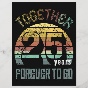 Papel Timbrado 25 anos de casamento