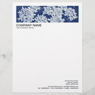 Papel Timbrado 2 na Cabeçalho Borda de 1/2 Polegada - Salsa de Va