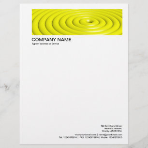 Papel Timbrado 2 no cabeçalho 1/2 na borda 1 na margem L - anéis