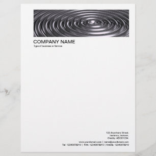 Papel Timbrado 2 no cabeçalho 1/2 na borda 1 na margem L - anéis