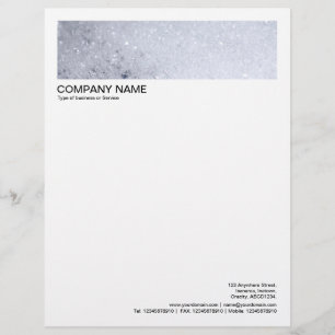 Papel Timbrado 2 no cabeçalho 1/2 polegada de borda - Suds Soap