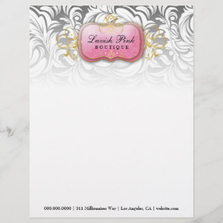 Papel Timbrado 311-Lavish rosa - cabeçalho