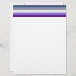 Papel Timbrado A bandeira do orgulho lésbico butch SlipperyJoe re