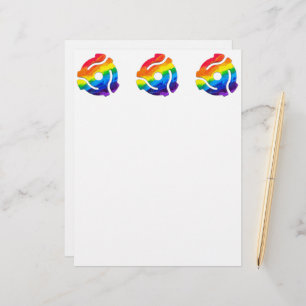 Papel Timbrado Adaptador de registro plástico SlipperyJoe de 45 R