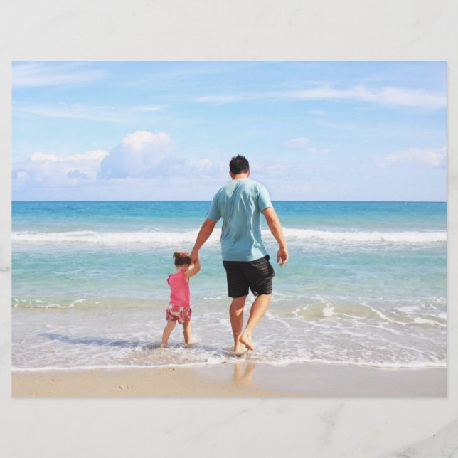 Papel Timbrado Adicionar sua própria foto e/ou texto (Frente)