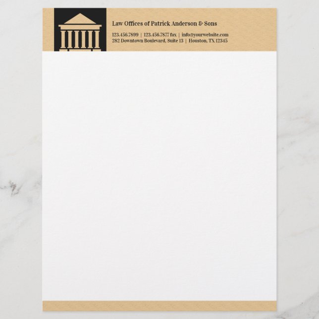 Papel Timbrado Advogado-Advogado Letterhead (Frente)