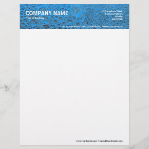 Papel Timbrado Água legal - Azul