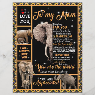 Papel Timbrado Ama mamãe Carta À Minha Mãe Você É O Mundo