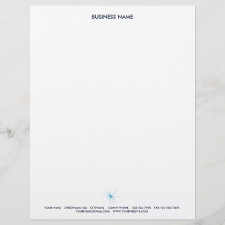 PAPEL TIMBRADO AZUL DO CABEÇALHO STAR6