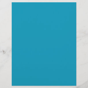 Papel Timbrado Azul-verde (cor sólida)