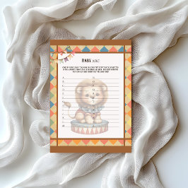Papel Timbrado Baby Circus_ Baby ABC Race Game