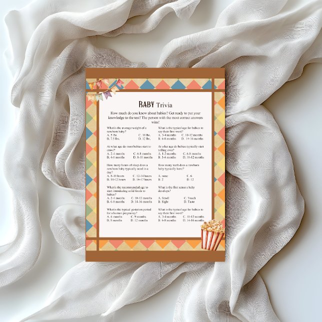 Papel Timbrado Baby Circus_ Baby Trivia (Criador carregado)