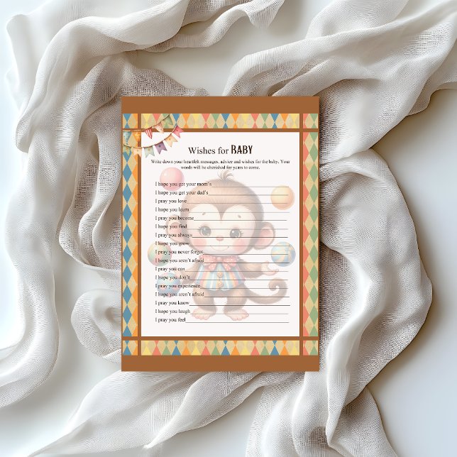 Papel Timbrado Baby Circus_ Baby Wish Activity (Criador carregado)