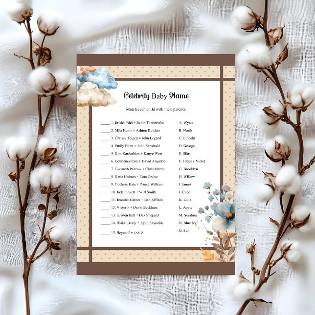 Papel Timbrado Baby Circus_ Celebrity Baby Game (Criador carregado)