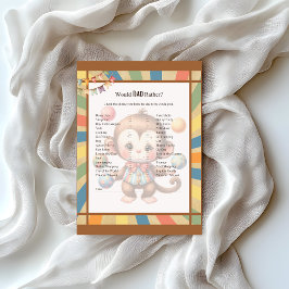 Papel Timbrado Baby Circus_ Iria Pai Preferencialmente