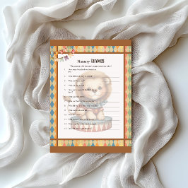 Papel Timbrado Baby Circus_ Nursery Rhymes