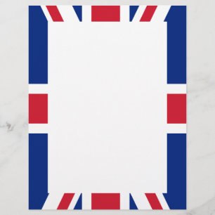 Papel Timbrado Bandeira do Reino Unido