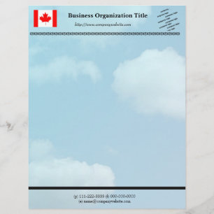 Papel Timbrado Bandeira e logotipo  negócios internacionais, céu 