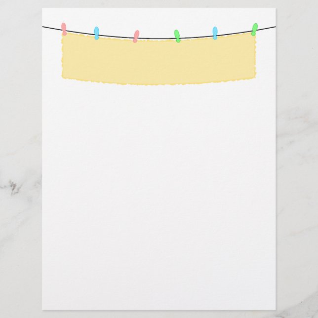 Papel Timbrado Banner (Frente)