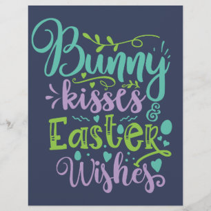 Papel Timbrado Beijos de páscoa