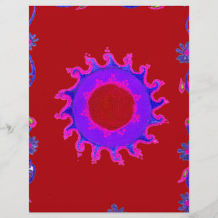 Papel Timbrado Belo e espantoso Design de Motif Mendi Art