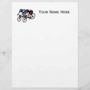 Papel Timbrado Bicicleta