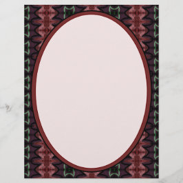 Papel Timbrado Borgonha rosa