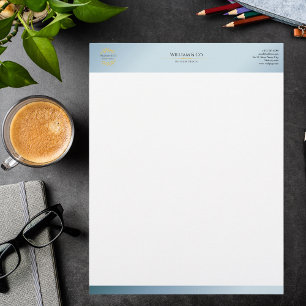 Papel Timbrado Branqueamento de Oliva Profissional Moderno Minima