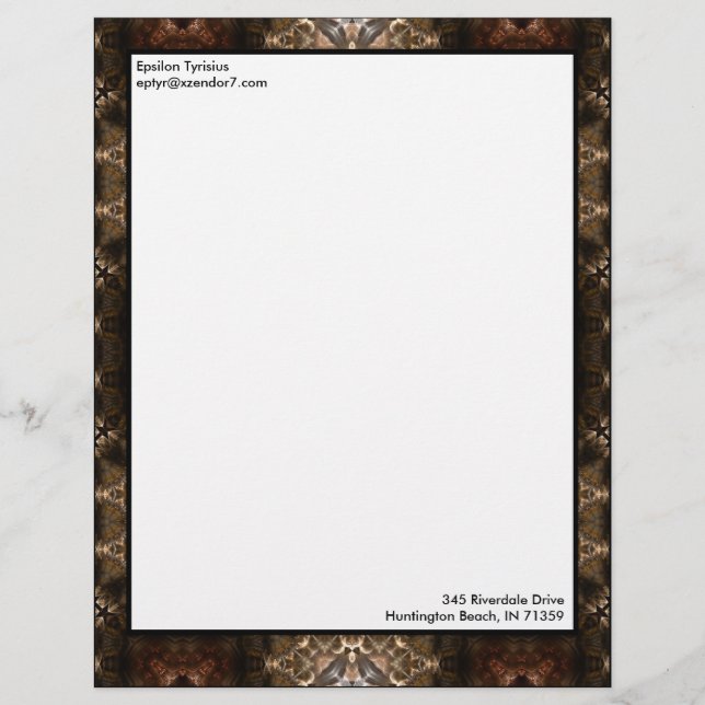 Papel Timbrado Brimitin Warrior Pattern 00120150507213527 (Frente)