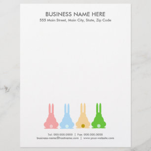 Papel Timbrado Bunnies