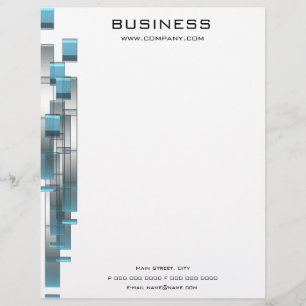 Papel Timbrado business_blue_letter