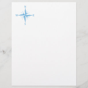 Papel Timbrado Bússola eólica