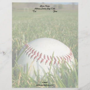 Papel Timbrado Cabeçalho de basebol