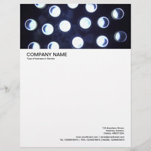 Papel Timbrado Cabeçalho de Imagem Grande - Luz LED