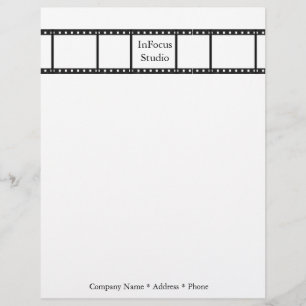 Papel Timbrado Cabeçalho do fotógrafo