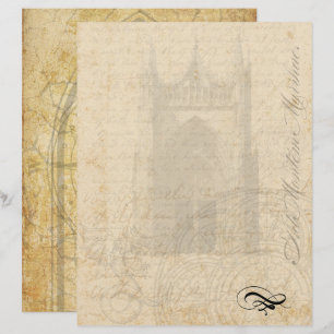Papel Timbrado Cabeçalho Medieval - Palimpsesto