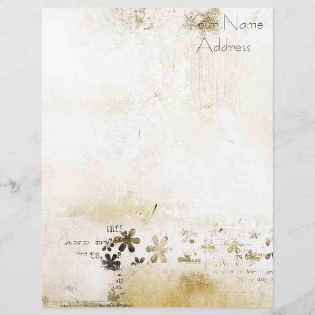 Papel Timbrado cabeçalho personalizado (Frente)